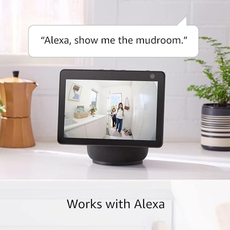 RING INDOOR SECURITY CAMERAS 3-PACK, 1080P HD VIDEO, WHITE LATEST MODEL FOR HOME BUSINESS