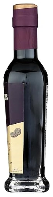 DE NIGRIS TRUFFLE SWEET BALSAMIC VINEGAR 8.5 OZ GOURMET ITALIAN FLAVORED VINEGAR FOR COOKING