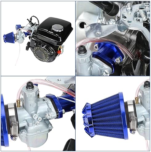 YOXUFA VM22 CARBURETOR FOR PREDATOR 212CC 6.5HP ENGINE MINI BIKE GO KART REPLACEMENT PARTS