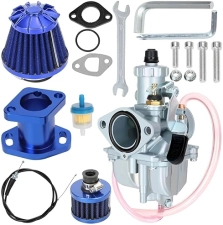 YOXUFA VM22 CARBURETOR FOR PREDATOR 212CC 6.5HP ENGINE MINI BIKE GO KART REPLACEMENT PARTS