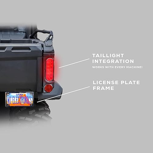 WD ELECTRONICS CAN AM COMMANDER 2021 SEQUENTIAL LED TURN SIGNAL KIT STREET LEGAL, EASY PLUG PLAY INSTALL