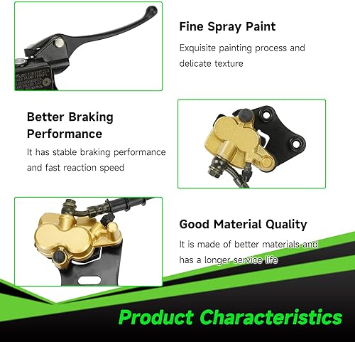XIKOBY HYDRAULIC FRONT 12MM REAR DISC BRAKE CALIPER FOR APOLLO SSR TAO TAO COOLSTER 50-125CC BIKES