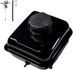 JMCHSTORE GAS FUEL TANK WITH SIDE VENT FOR COLEMAN 98CC CK100 KIDS GO KART 154F ENGINE PARTS