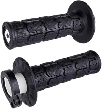 ODI ROGUE MX BLACK LOCK-ON MOTOCROSS GRIP SET DURABLE, NON-SLIP HANDLEBAR GRIPS