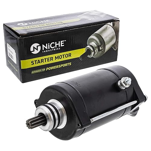 MISHON NICHE HIGH TORQUE STARTER MOTOR ASSEMBLY 21163-3702 FOR KAWASAKI JET SKI 650-1100 POLARIS