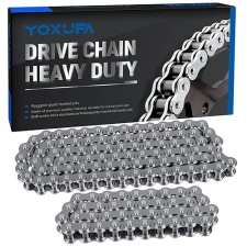 YOXUFA 420 MINI BIKE CHAIN FOR COLEMAN CT200U BT200X BAJA WARRIOR TRAILMASTER 42 90 LINKS