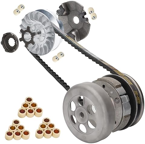 JIAYAN POLARIS ATV TRANSMISSION REBUILD KIT - CLUTCH, VARIATOR, DRIVE BELT ROLLERS INCLUDED