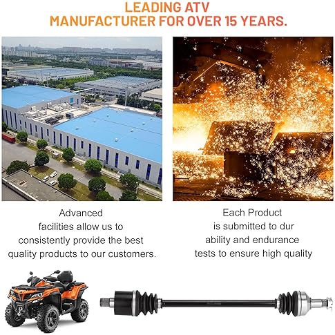 MAGORFAS REAR CV AXLE FOR ARCTIC CAT WILDCAT 1000 LTD X1000 SE 2012-2016 LEFT RIGHT HALF SHAFT