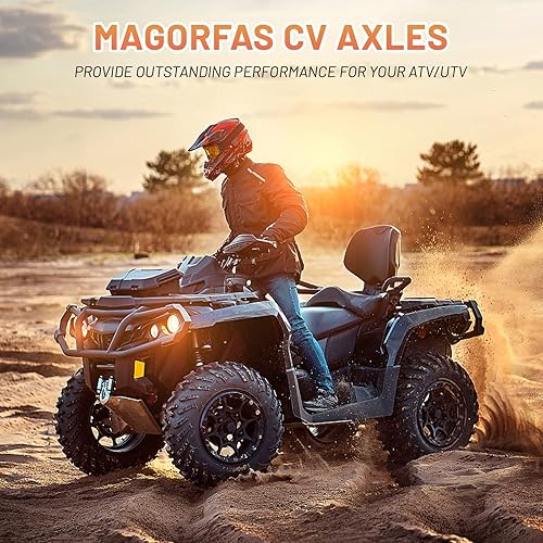 MAGORFAS REAR CV AXLE FOR ARCTIC CAT WILDCAT 1000 LTD X1000 SE 2012-2016 LEFT RIGHT HALF SHAFT