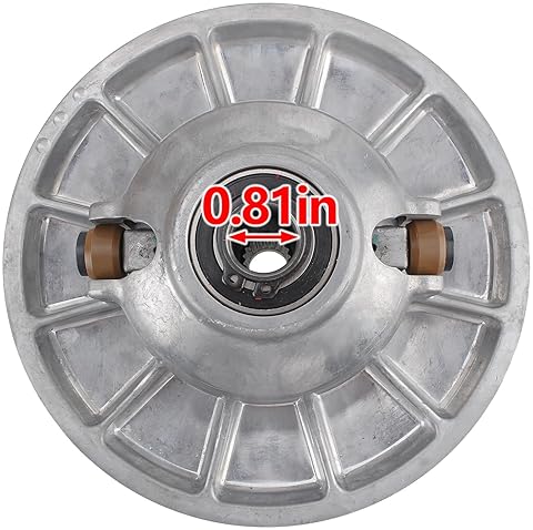 AUTOKAY SECONDARY DRIVEN CLUTCH WITH HELIX SPRING FOR POLARIS RZR 800 2008-2014 MODELS
