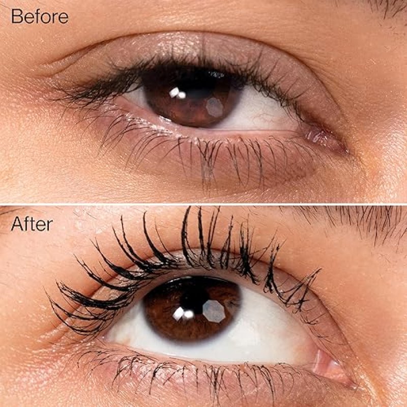 HONEST BEAUTY 2-IN-1 LENGTHENING VOLUMIZING MASCARA LASH PRIMER, BLACK, 0.27 FL OZ