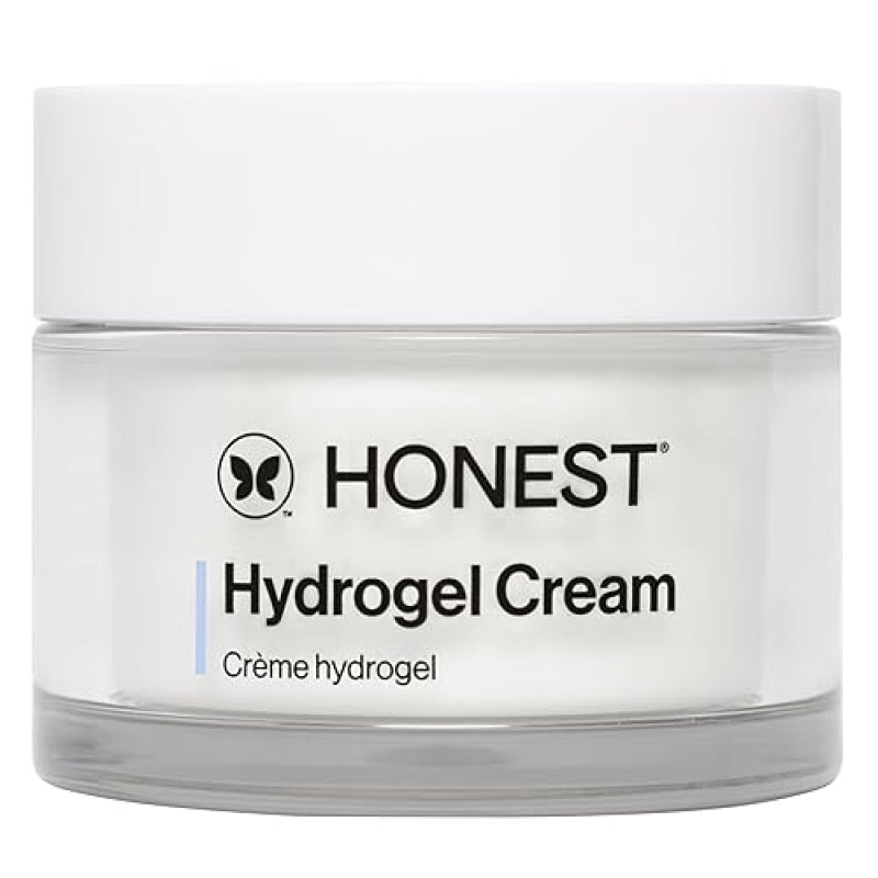 HONEST BEAUTY HYDROGEL CREAM WITH HYALURONIC ACID LIGHTWEIGHT, MOISTURIZING, VEGAN, FRAGRANCE-FREE,