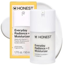 HONEST BEAUTY VITAMIN C LIGHTWEIGHT MOISTURIZER BRIGHTENS, VEGAN, FRAGRANCE-FREE 1.7OZ