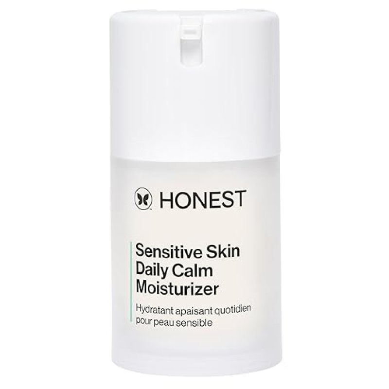 HONEST BEAUTY SENSITIVE SKIN MOISTURIZER LIGHTWEIGHT, HYDRATING, REDUCES REDNESS, VEGAN 1.7OZ