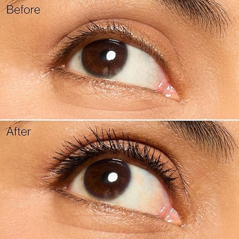 HONEST BEAUTY 2-IN-1 VOLUMIZING MASCARA LASH PRIMER WITH CASTOR OIL, VEGAN, SENSITIVE EYES
