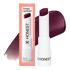 HONEST BEAUTY VEGAN TINTED LIP BALM PLUM DROP MOISTURIZING, ANTIOXIDANT-RICH, PARABEN-FREE