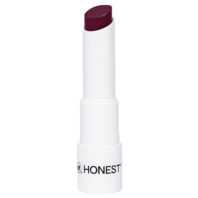 HONEST BEAUTY VEGAN TINTED LIP BALM PLUM DROP MOISTURIZING, ANTIOXIDANT-RICH, PARABEN-FREE