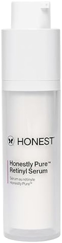 HONEST BEAUTY NIGHTLY RETINYL SERUM MOISTURIZES, EXFOLIATES, REDUCES FINE LINES, VEGAN