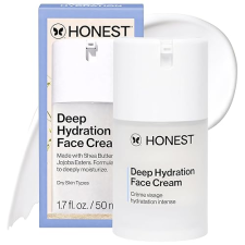 HONEST BEAUTY DEEP HYDRATION FACE CREAM FOR DRY, SENSITIVE SKIN HYPOALLERGENIC 1.7 OZ