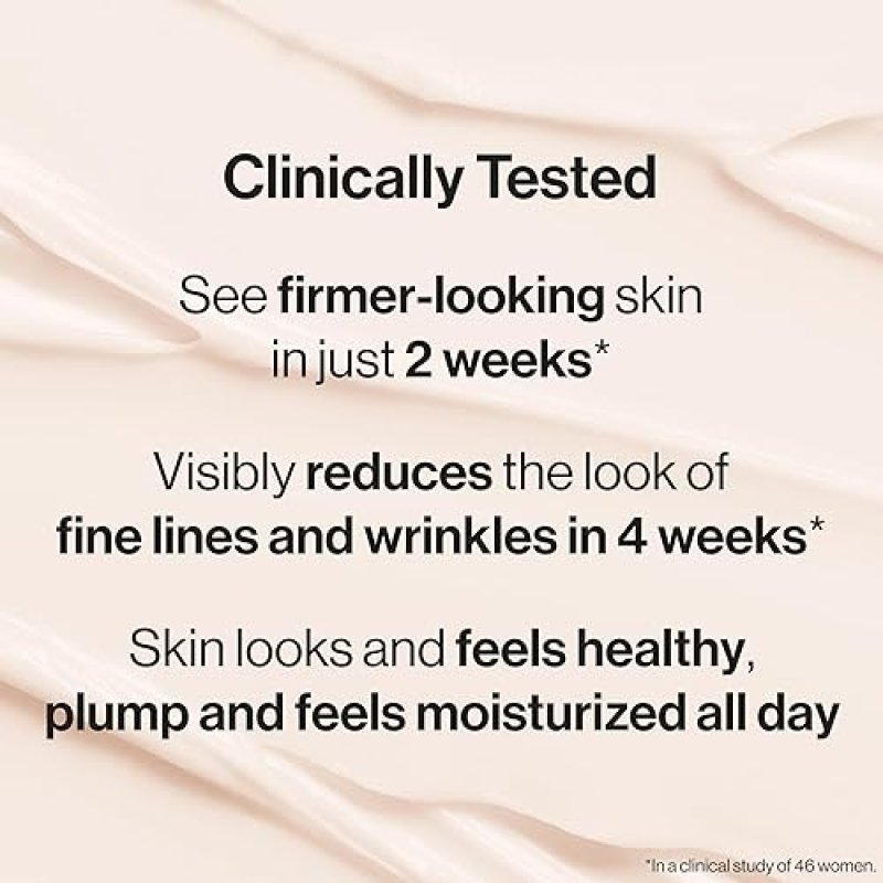HONEST BEAUTY AGELESS FIRM SMOOTH CREAM VEGAN COLLAGEN, FRAGRANCE-FREE, 1.7 FL OZ
