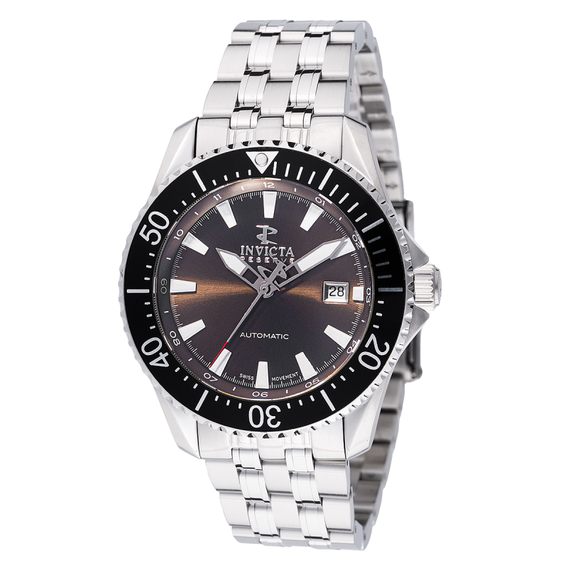 INVICTA RESERVE AUTOMATIC SWISS ETA 2824 CALIBER MEN'S WATCH - 44MM, STEEL (49235-N1)