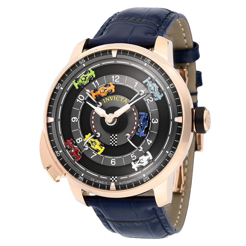 INVICTA RACING AUTOMATIC MEN'S WATCH - 46MM, NAVY BLUE (69135)