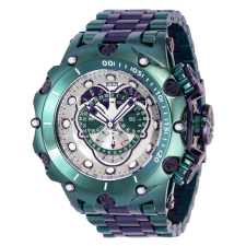 INVICTA RESERVE VENOM SWISS RONDA 5040.F CALIBER MEN'S WATCH W/ MOTHER OF PEARL DIAL - 51MM, PURPLE, GREEN (37665)