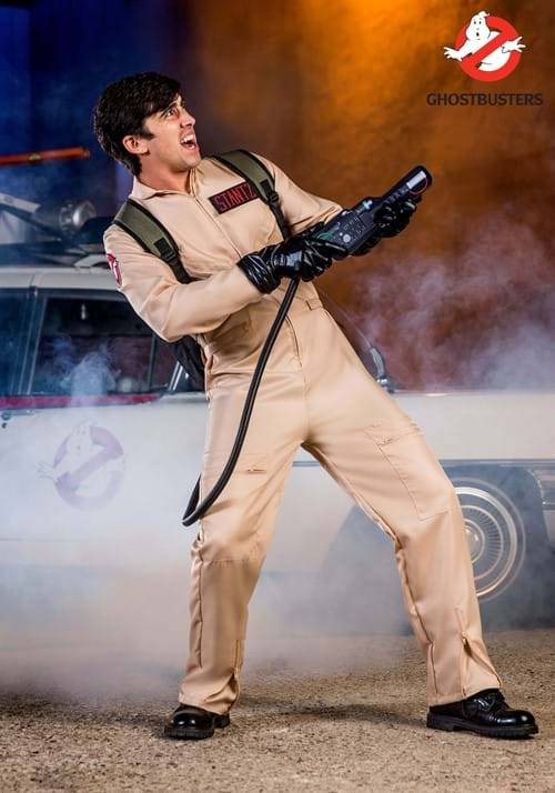 SPIRIT HALLOWEN COSTUMES DELUXE MEN'S GHOSTBUSTERS COSTUME