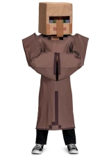 SPIRIT HALLOWEEN COSTUMES DELUXE MINECRAFT VILLAGER COSTUME FOR KIDS