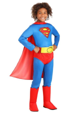 SPIRIT HALLOWEEN COSTUMES CLASSIC SUPERMAN COSTUME FOR KIDS