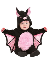 SPIRIT HALLOWEEN COSTUMES INFANT PINK VAMPIRE BAT COSTUME
