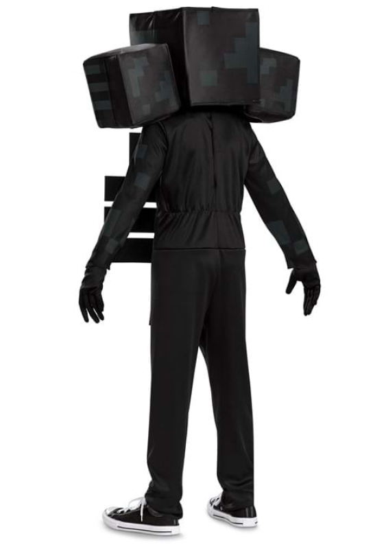 SPIRIT HALLOWEEN COSTUMES MINECRAFT DELUXE WITHER COSTUME FOR KIDS