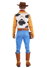 SPIRIT HALLOWEEN COSTUMES DISNEY DELUXE TOY STORY WOODY COSTUME FOR MEN