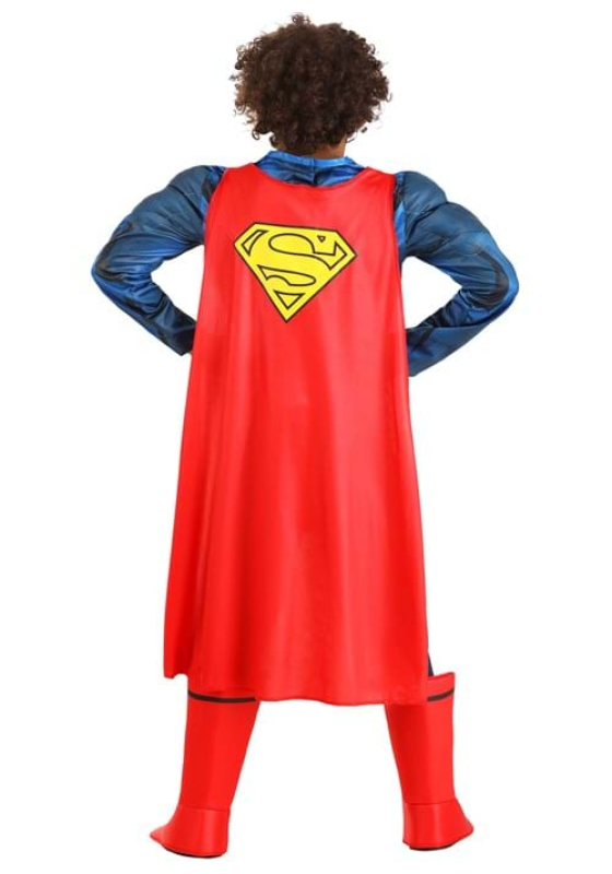 SPIRIT HALLOWEEEN COSTUMES DC COMICS DELUXE SUPERMAN KID'S COSTUME