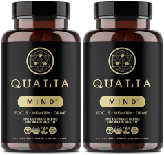 QUALIA MIND BRAIN SUPPLEMENT BOOST FOCUS, ENERGY CLARITY 32 INGREDIENTS 2 WEEK SUPPLY