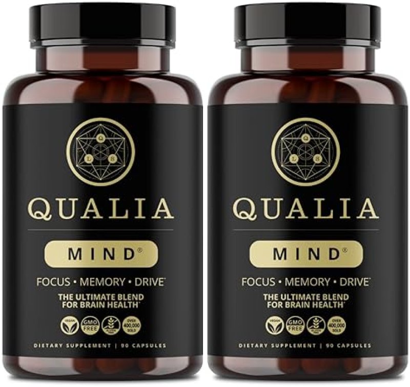 QUALIA NOOTROPIC DOCTOR-FORMULATED BRAIN SUPPLEMENT FOR FOCUS, MEMORY PRODUCTIVITY