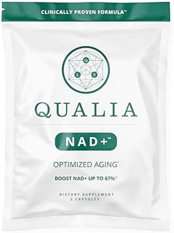 QUALIA NAD SUPPLEMENT BOOST NAD LEVELS BY 67 IN 1 DAY 1 DAY SUPPLY