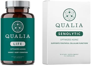 QUALIA NEUROHACKER COLLECTIVE QUALIA LIFE SENOLYTIC BUNDLE ANTI-AGING CELL REPAIR SUPPLEMENTS
