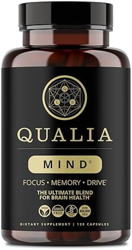 QUALIA MIND BY NEUROHACKER COLLECTIVE DOCTOR-FORMULATED NOOTROPIC FOR FOCUS BRAIN HEALTH
