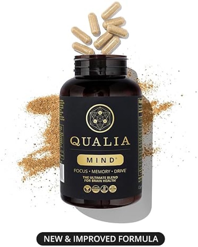 QUALIA MIND BY NEUROHACKER COLLECTIVE DOCTOR-FORMULATED NOOTROPIC FOR FOCUS BRAIN HEALTH