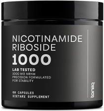 TONIIQ NICOTINAMIDE RIBOSIDE 1000MG HIGH-POTENCY NAD BOOSTER STABILIZED NRHM 60 VEGAN CAPS