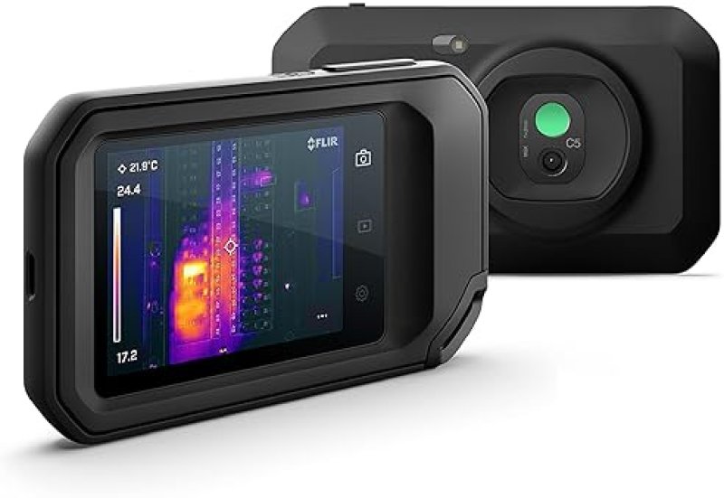FLIR C5 WIFI THERMAL IMAGING CAMERA HIGH-RES INFRARED FOR INSPECTION HVAC USE