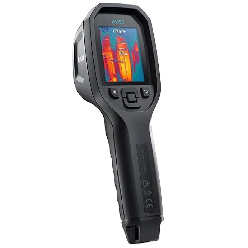 FLIR TG298 THERMAL IMAGING CAMERA 320X240 IR, HIGH TEMP SPOT, BULLSEYE LASER FOR INDUSTRY