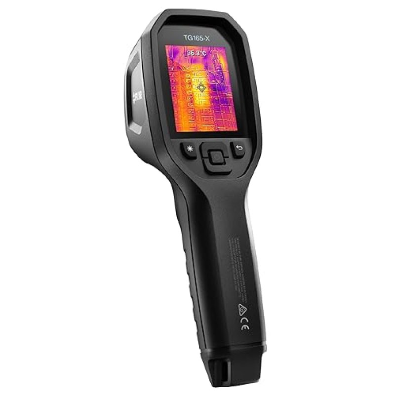 FLIR TG165-X THERMAL IMAGING CAMERA WITH BULLSEYE LASER FOR HVAC, ELECTRICAL BUILDING INSPECTION