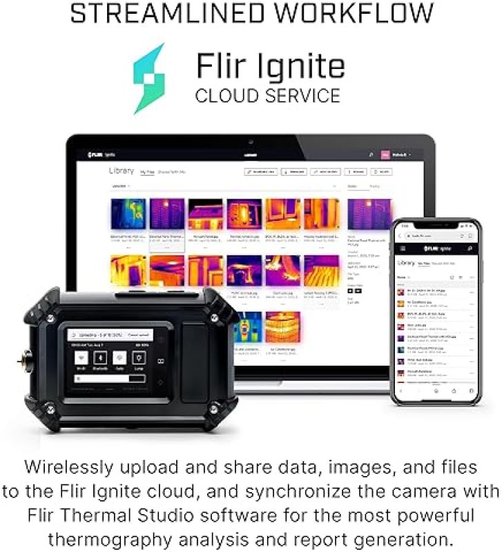 FLIR CX5 HAZARDOUS LOCATION THERMAL IMAGING CAMERA WITH WIFI HIGH-RESOLUTION INFRARED IMAGER