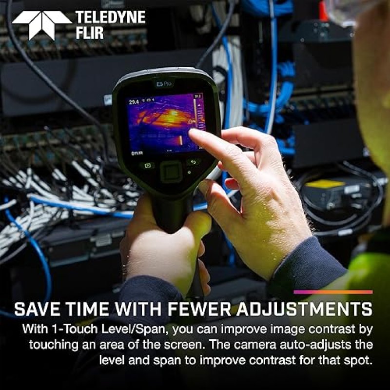FLIR E5 PRO THERMAL IMAGING CAMERA WITH WIFI HIGH-RES INFRARED FLIR IGNITE CLOUD