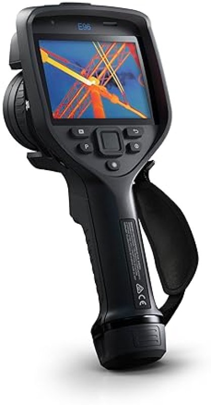FLIR E96 THERMAL IMAGING CAMERA 640X480, 24 LENS, TEMPERATURE RANGE -20 C TO 1500 C