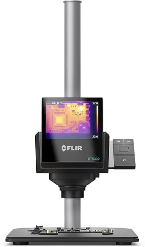 FLIR ETS320 THERMAL IMAGING CAMERA FOR PCB AND ELECTRONIC DEVICE INSPECTION IN LABS
