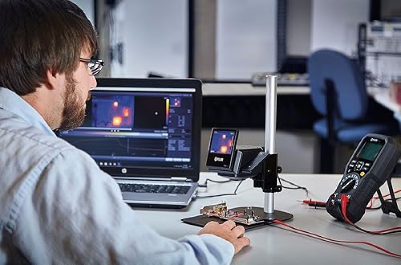 FLIR ETS320 THERMAL IMAGING CAMERA FOR PCB AND ELECTRONIC DEVICE INSPECTION IN LABS