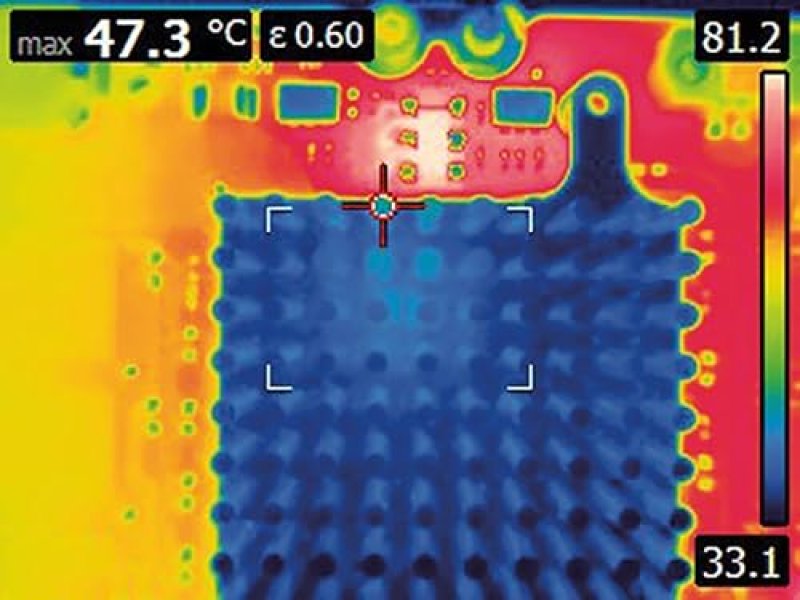 FLIR ETS320 THERMAL IMAGING CAMERA FOR PCB AND ELECTRONIC DEVICE INSPECTION IN LABS